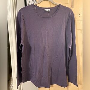 Lightweight purple J. Jill sweater